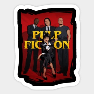 Pulp Fiction Team Sticker